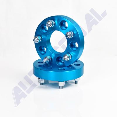 China Forged Aluminum Alloy 6061 T6 Forged Aluminum Billet Wheel Spacer 5X120.56 30MM CB74.1 No Hub Lip Wheel Adapter For Chevrolet for sale