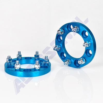 China Forged Aluminum Alloy 6061 T6 6X139.7 27MM CB106.1 Forged Aluminum Wheel Spacer Adapter For Landcruiser for sale