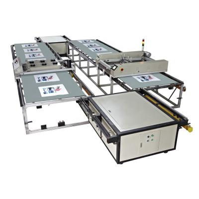 China Factory Automatic SPT Screen Printing Machine For Slipper / EVA Fabric Boards Glass / Plates And Ceramics for sale