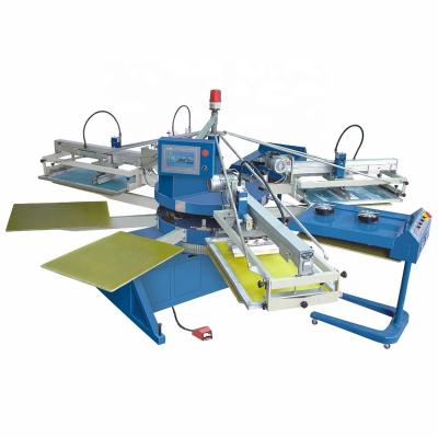 China Fabric/Garment/Textile Printing/Screen Printing Shops SPE Automatic 4 Color T-shirt Printing Machinery for sale