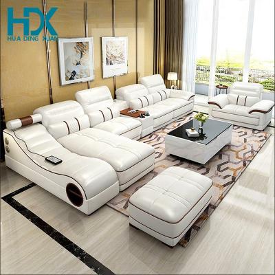 China (Size) HDX Adjustable Modern Multifunctional Music Luxury Furniture Sofa Smart Living Room Set for sale