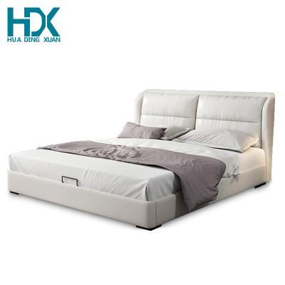 China Storage home furniture factory direct fell modern bedroom furniture double bed for sale