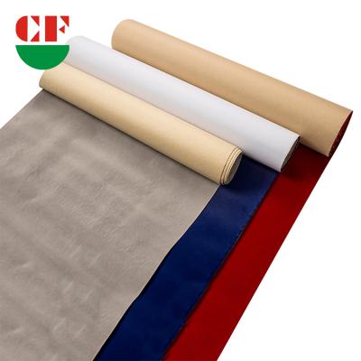 China Free Sample Different Color Waterproof Choose Self Adhesive Flock Fabric Film For Gift Packaging Boxes for sale