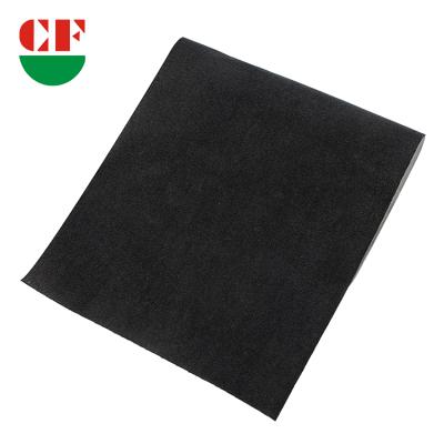 China Fashion Waterproof Custom Flocking Cloth Roll Black Spunlace Flocking Fabric For Jewelry Show for sale