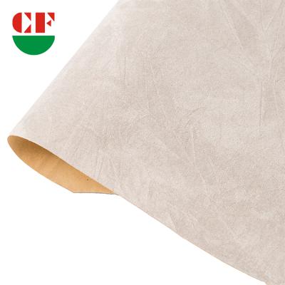 China Fashion Custom Flame Retardant Self Flocking Fabric Textile Back Adhesive For Shoes Surface for sale