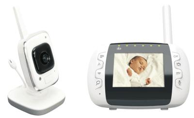 China Safety First Digital Recordable Internet Baby Monitor 2.4 GHz for sale