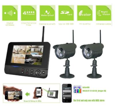 China 4CH Digital Wireless Video Surveillance Camera Systems 7