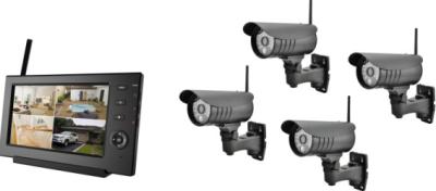 China Remote Control Digital Surveillance Camera System CCTV DVR Kit with li battery for sale