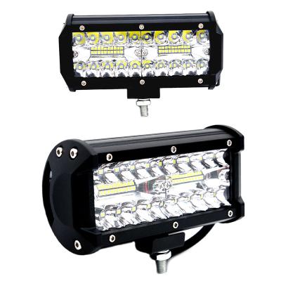 China Aluminum Alloy 7 Inch 120W High Power Car LED Work Light Driving Modified Off-Road Vehicle Car Front Light for sale