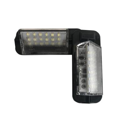 China Automobile Auto Accessories License Number Number Plate Light For Car With 18pcs LED Lamp Beads for sale