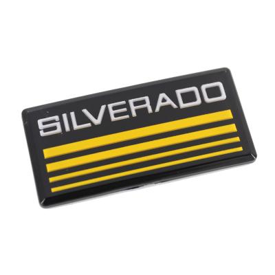 China Body Stickers ABS Letter Emblem Fit For Silverado for sale