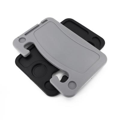 China None Black And Gray Portable Car Computer Desk Fashion Accessories Interior Car Steering Wheel Tray for sale