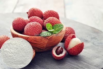 China Instant Freeze Dried Chinese Fruit Lychee Juice Powder / Lychee Extract Powder for sale