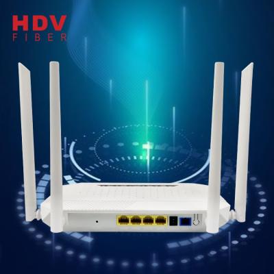 China FTTH Quality Shenzhen Zte Ftth Modem Router 4GE Dual Band AC (Home) Gpon Onu Wifi Xpon Good for sale