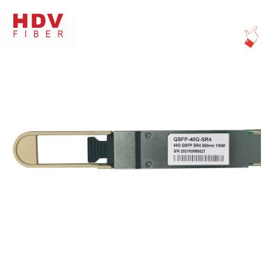 China Hot Sale 40GBASE-SR4 Qsfp 100m Transceptor Optico 40g Qsfp+ Sr4 Modulo De 40g Qsfp+ for sale