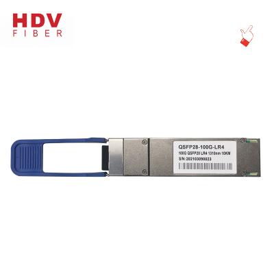 China 100GBASE-LR4 Low Price Lr4 10km 100g Qsfp28 Module 100g DDM Optical Transceiver Module QSFP28 for sale