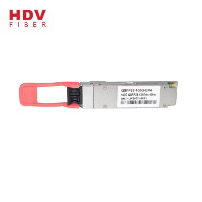 China 100GBASE-ER4 100g High Quality ER4 103.1Gb/s Transceptor De Fibra Optica 40km Qsfp28 for sale