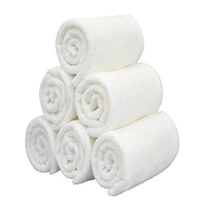 China China wholesale 100% cotton bath towel compressed white face towel for hotel for sale