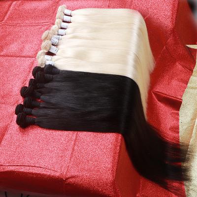 China Hot Selling Straight 40inch Virgin Hair Straight Bundles, Long Length 28 30 32 34 36 38 40 Inch Brazilian Hair for sale