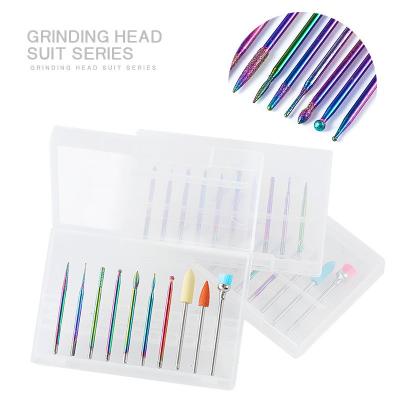 China LED Gel Nail Quick Treatment Polishing Head Sets Nail Tools Nail Drill Pen Polisher Wholesale for sale