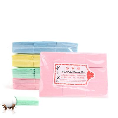 China Easy Apply Nail Art Hard Color Nail Remover Cotton Nail Remover Cleaning Protection for sale