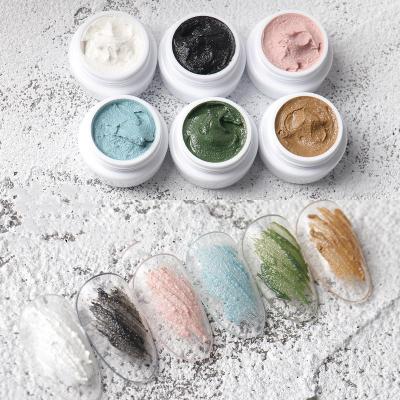 China Healthy and Safety Nail Art Plaster Glue Embossed Nail Polish Glue Plaster UV Glue for Nail DIY for sale