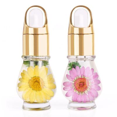 China New Quick Dry Nail Polish Moisturizing Nail Polish Anti Barbed Nail Flower Nutrition Natural Dry Oil for sale