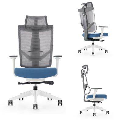 China (Size) Logo Adjustable High Back Ceo Custom Made Adjustable Mesh Boss Chair Ergonomic Executive Luxury for sale