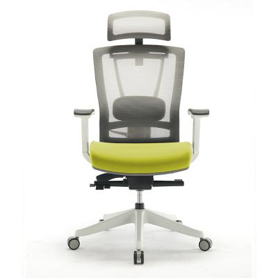 China Ergonomic Furniture Adjustable Luxury Boss Office High Back Office (Height) Executive Computer Chair for sale