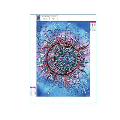 China New Product Mandala Flower Painting 5D Diy Special Shaped Cartoon Drop Shipping Diamond Painting for sale