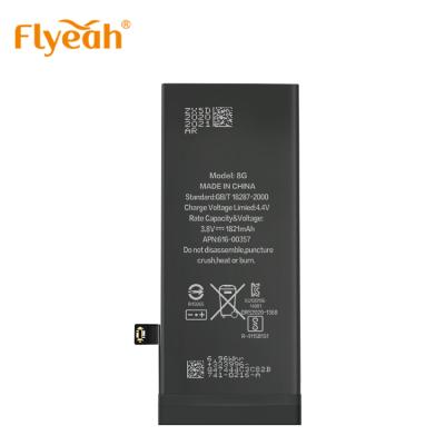 China Mobile Phone China Supplier 2000mAh New Capacity Brand Mobile Phone Battery For Iphone 8G for sale