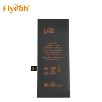 China Super Cell Phone High Capacity 3.82v Li-polymer Phone Batteries For Iphone 8 Plus 2900mAh for sale