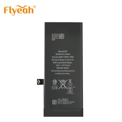 China Popular Model High Capacity Lithium Mobile Phone For Iphone 8 Plus Battery for sale