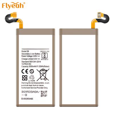 China Wholesale Mobile Phone Battery 3000mAh Original EB-BG950ABE 1 Year Warranty For Samsung S8 Phone Battery for sale