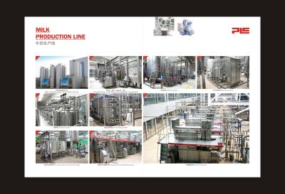 Chine Pleine ligne complète de production laitière avec le système de réception/stabilisation de lait à vendre