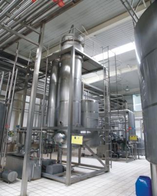 Chine Ligne CE de laiterie de rendement élevé de vaporisateur d'effet simple diplômée à vendre