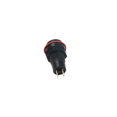 China New Design XCE 10mm PC Momentary/Latching 1NO 3A 250VAC 2 Pin Terminal Plastic Push Button Switch Motorbike\Motorcycle for sale