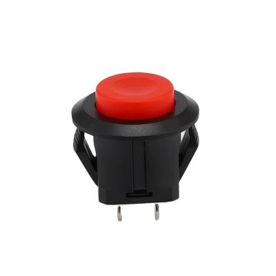 China PC XCE Plastic 14mm OR Normally Close Momentary Power Plastic Push Button Switch With Pin Terminal Self-return Wholesale 3A 250V IP20 for sale