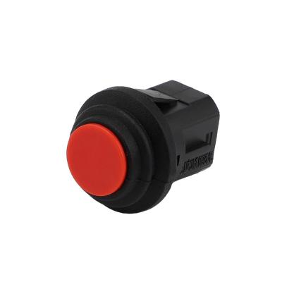 China PC XCE 14mm Momentary/Latching 3A 250VAC 2 Pin Terminal 1NO Plastic Push Button Switch Self-Latching/Auto-reset XL14 KA6 XL14 KA for sale