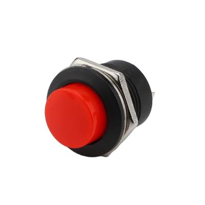 China PC XCE Momentary Plastic Push Button Switch 16mm 2 Pin Terminal NO/NC 3A 250VAC R16-507 for sale