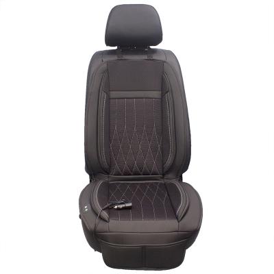 China Business/Luxury Good Quality Car Drivers Cooling Function Seat Cover Universal Waist Cool Cushion Auto Comfort Cushion 12V for sale