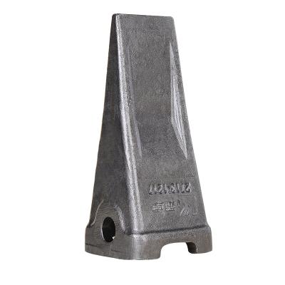 China Building material stores factory OEM ripper teeth earth-moving machine forging hot sale forging parts DH220 spare part Daewoo bucket tooth doosan 2713Y1217 for sale