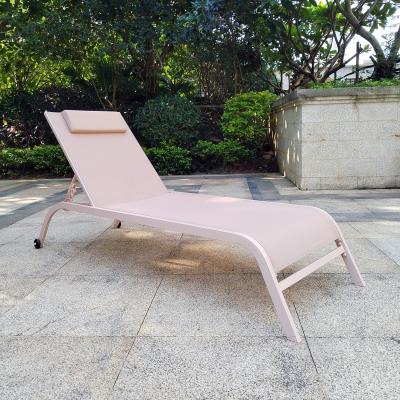 China LC1012 Rattan Beach Lounge Chair Outdoor Leisure Holiday Sunblock Daybed Hotel for sale