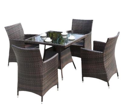 China Wicker Patio Dining Furniture Set For 6 Classic Item Wicker Chairs Sofa Armrest for sale