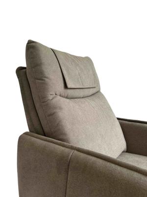 China Single Push Back Recliner Chairs Great Comfortable fabric  Living Room Sofa Style Modular With Cheapest Price for sale