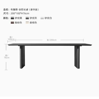 China Customized outdoor tables and chairs, villas, courtyards, outdoor waterproofing, sun protection, all aluminum alloy tables and chairs, hotels, homestays, outdoor furniture for sale