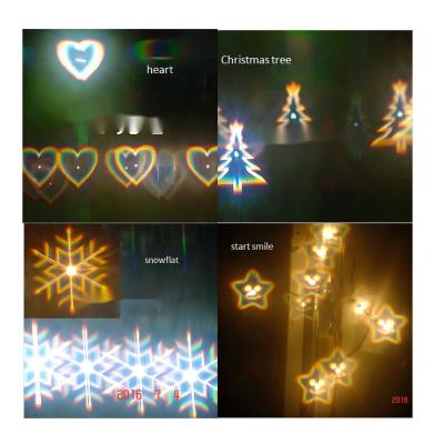 China Can see image through film size 20*30cm diffraction grating light holographic film for camera, glasses, heart effect filter DIY Art Photography for sale