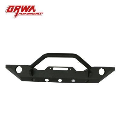 China GRWA Parts Classic High Quality Front Bumper For Jeep Wrangler for sale