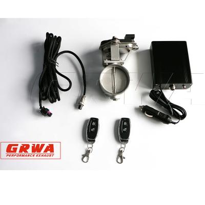 China Universal 304 Stainless Steel GRWA Performance Exhaust Cutout Exhaust Cut Off Valve For BMW 63mm 76mm for sale