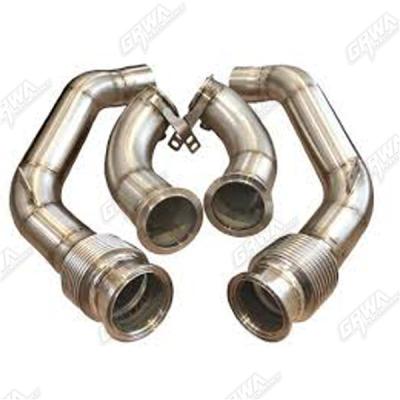 China High Performance 304 Stainless Steel Exhaust Downpipe For BMW F90 M5 for sale